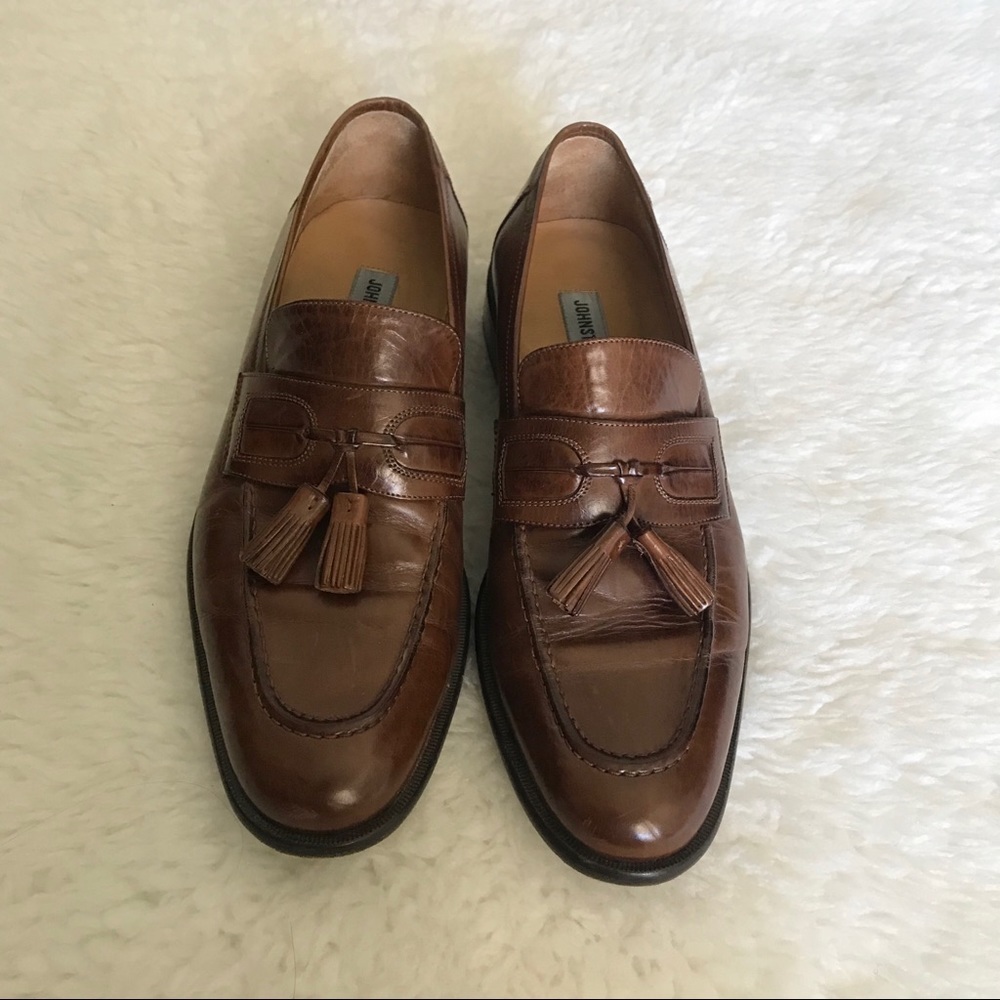 Johnson & Murphy Mens Loafers shoes size 81/2 M